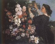 Gustave Courbet Paling painting